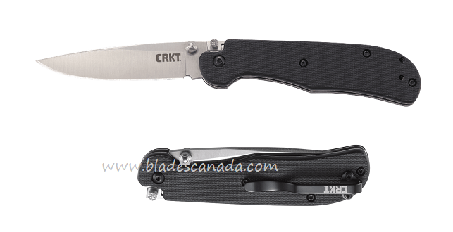 CRKT Offbeat II Folding Knife, GFN Black, CRKT7760 - Click Image to Close