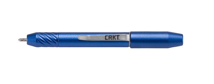 CRKT Techliner Super Shorty Pen, Aluminum Blue, CRKTTPENBOND2