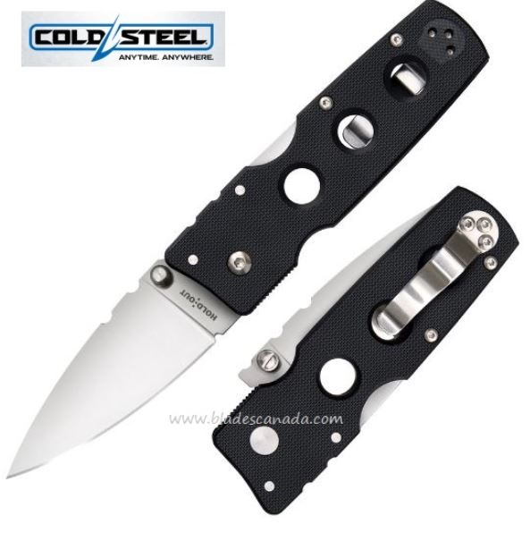Cold Steel Hold Out Folding Knife, S35VN, G10 Black, 11G3