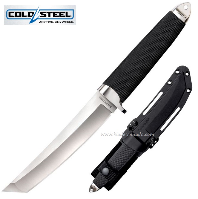Cold Steel Master Tanto Fixed Blade Knife, CPM 3V, Hard Sheath, CS13PBN