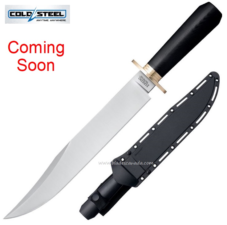 (Coming Soon) Cold Steel Laredo Bowie Fixed Blade Knife, CPM 3V, 16DL