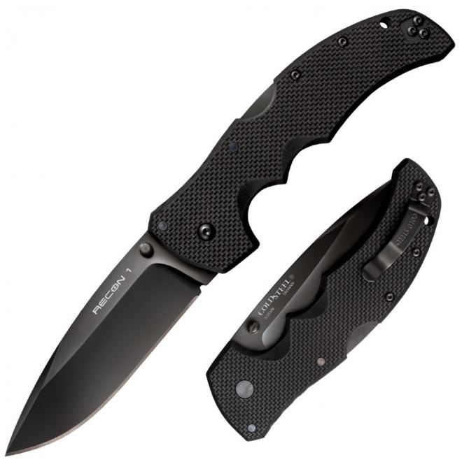 Cold Steel Recon 1 Folding Knife, S35VN Spear Point, CS27BS