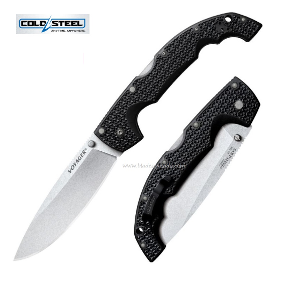 Cold Steel Voyager XL Folding Knife, AUS 10A, CS29AXB