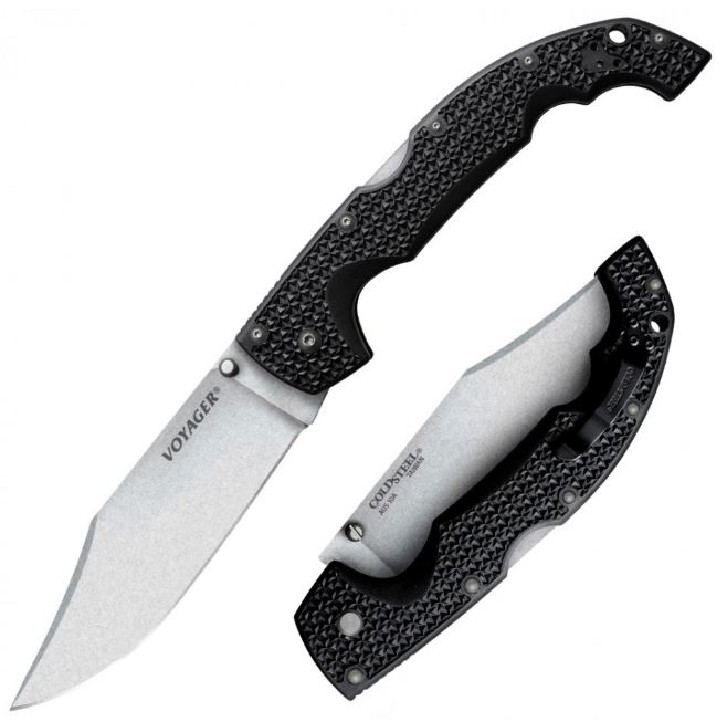 Cold Steel Voyager XL Folding Knife, AUS 10A, CS29AXC