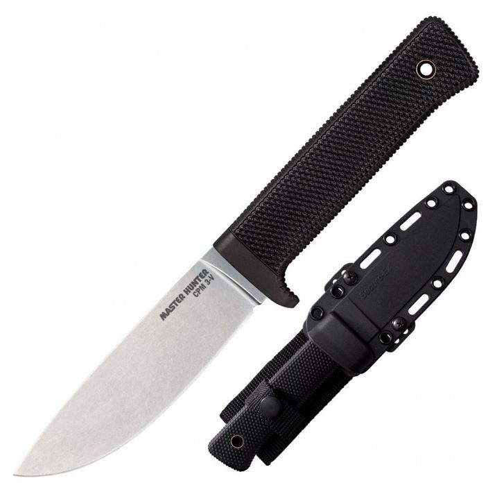 Cold Steel Master Hunter Fixed Blade Knife, CPM 3V, Secure-Ex Sheath, 36CB - Click Image to Close