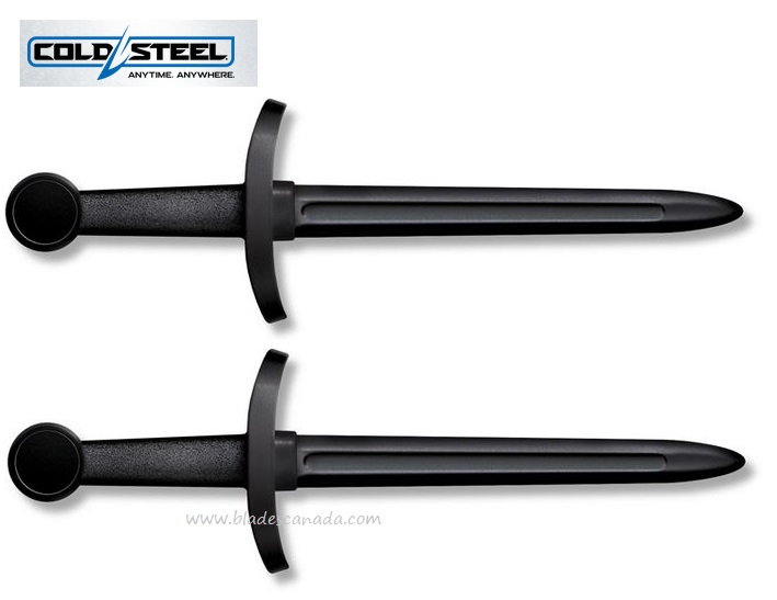 Cold Steel Training Dagger, Hand and a Half Companion, 92BKD (Sold in Pairs)