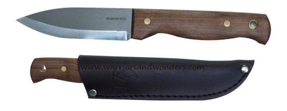 Condor Bushlore Fixed Blade Knife, 1075 Carbon, Hardwood, CTK232-4.3HC