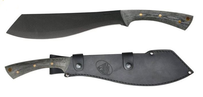 Condor Warlok Fixed Blade Knife, 1075 Carbon, Leather Sheath, CTK253-12.5HC