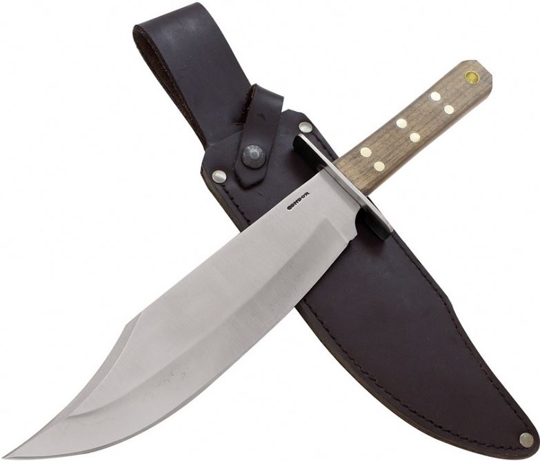 Condor Undertaker Bowie Knife, 1075 Carbon, Leather Sheath, CTK2804-10.3