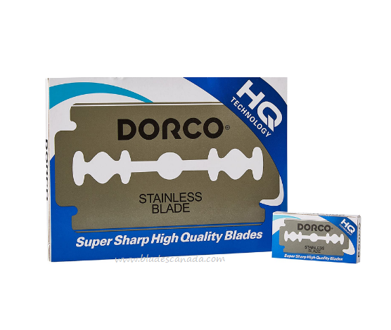 Dorco Double Edge Razor Blades, 100 Pack, DOR-200026