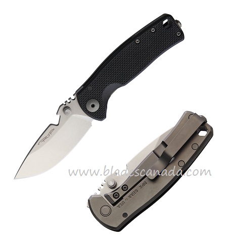 DPX HEST/F Urban Milspec Framelock Folding Knife, 154CM, G10/Titanium, HSF062