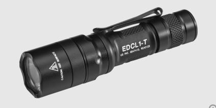 Surefire EDCL1-T Dual Output Flashlight - 5/500 Lumens