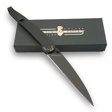 Extrema Ratio BF3 Dark Talon Folding Knife, Bohler N690, Aluminum Black