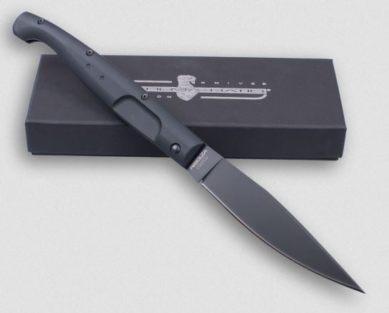 Extrema Ratio RESOLZA 12 Folding Knife, Bohler N690, Aluminum Black