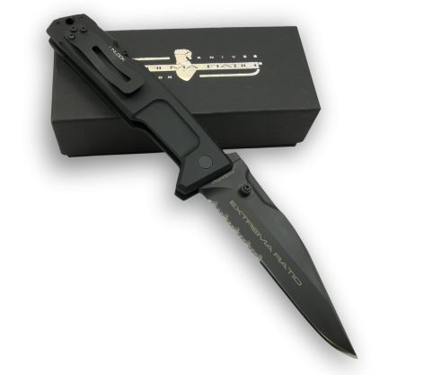 Extrema Ratio M.P.C. Folding Knife, Bohler N690, Aluminum Black