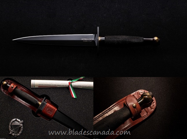 Extrema Ratio HERRING Dagger Fixed Blade Knife, Bohler N690, Brass Handle