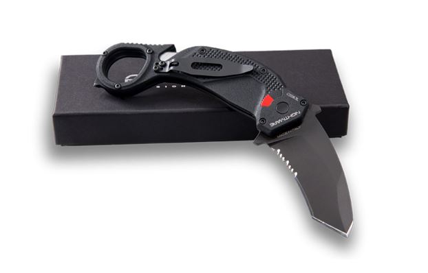 Extrema Ratio NIGHTMARE Karambit Folding Knife, Bohler N690, Aluminum Black