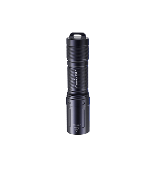 Fenix E01 V2.0 Keychain Flashlight Black - 100 Lumens
