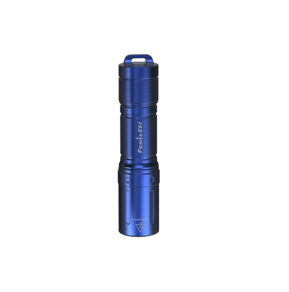 Fenix E01 V2.0 Keychain Flashlight Blue - 100 Lumens