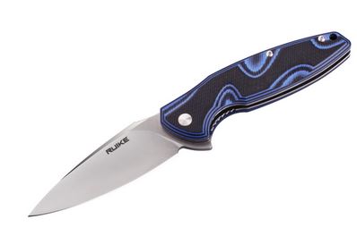 Ruike P105-Q Fang Flipper - Blue & Black G10