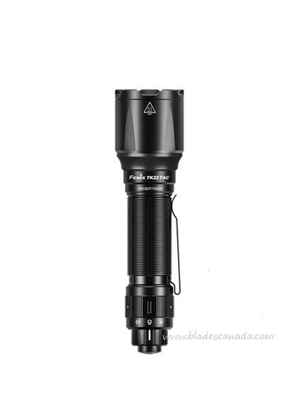 Fenix TK22Tac Tactical Flashlight, Black - 2800 Lumens