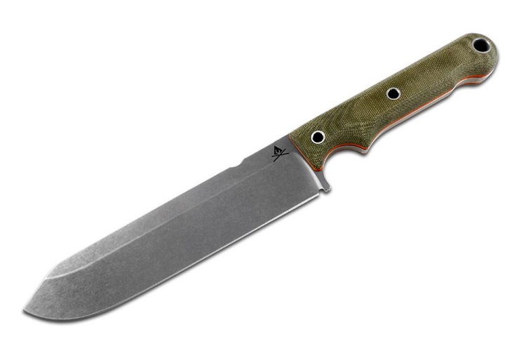 White River Firecraft FC7 CPM S35VN With Leather Sheath