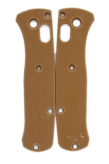 Flytanium Benchmade Bugout Mini G-10 Scales - Tan FLY687