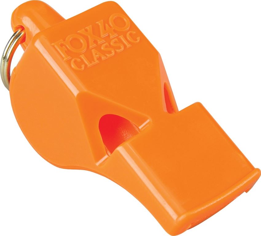 Fox 40 34044 Classic Safety Whistle - Orange