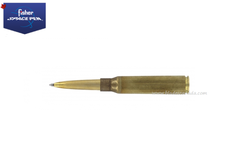 Fisher Space Pen .338 Raw Brass Cartridge Space Pen, FP338