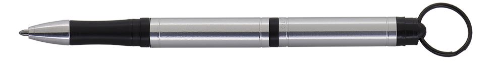 Fisher Space Pen Tough Touch Keychain Pen, Chrome with Stylus, FP50010