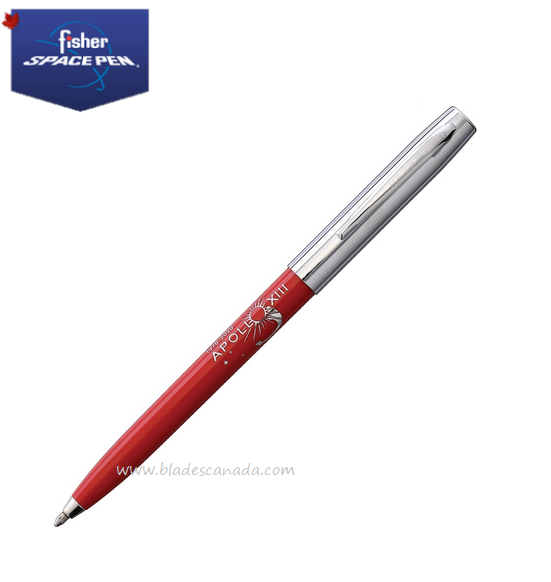 Fisher Space Pen Apollo 13 Cap-O-Matic Pen, 50th Anniversary Red, FP775-13-50-R