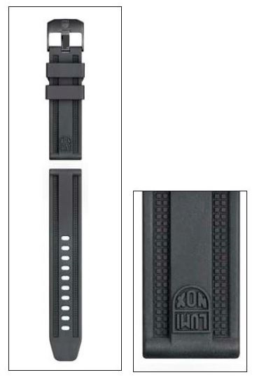 Luminox FP8800.20B.3.K Rubber Strap Black - 23mm