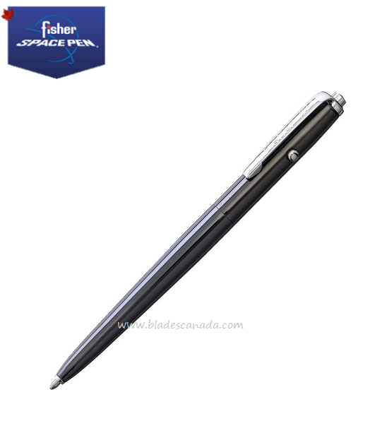 Fisher Space Pen Original Astronaut Pen, Titanium Black with Chrome Clip, FPAG7C-BTN