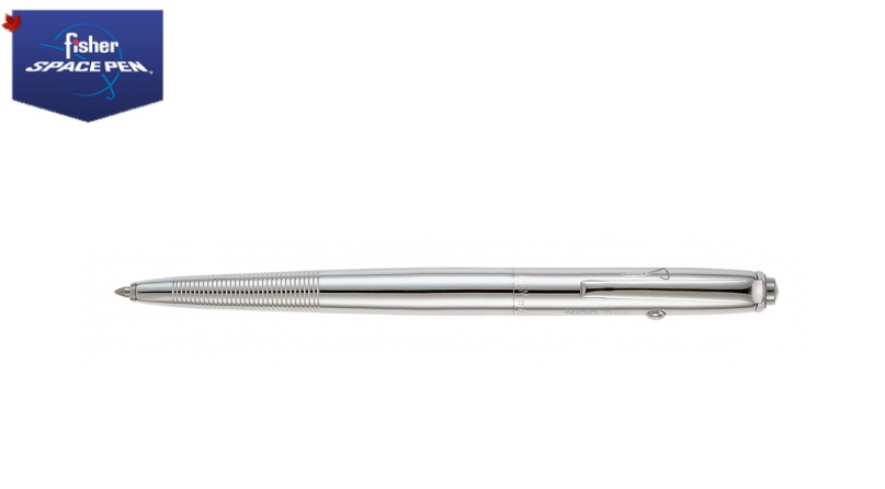 Fisher Space Pen Astronaut Pen, Chrome Engraved with July 20 1969, FPAG7E