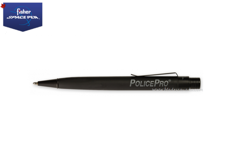 Fisher Space Pen PolicePro Tactical Space Pen, Matte Black, FPPPRO-MB