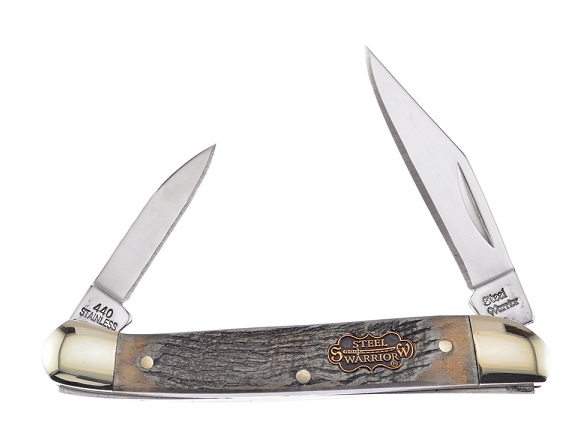 Frost Steel Warrior SW-216RH Little Copperhead- Ram's Horn - Click Image to Close