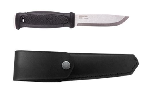 Mora Garberg Fixed Blade Knife, 14C28N Sandvik, Leather Sheath, 01747