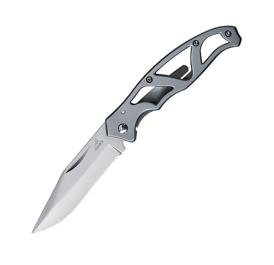 Gerber Mini Paraframe Framelock Folding Knife, Stainless Steel, G8485