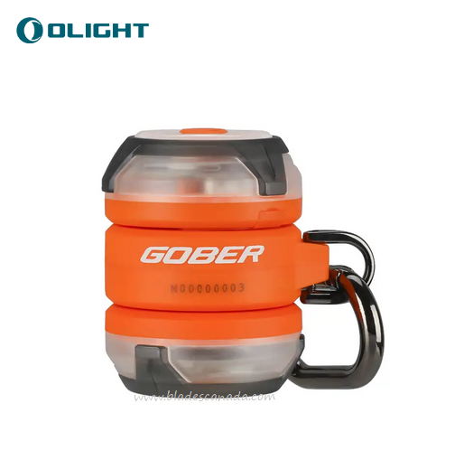 Olight Gober Kit Safety Strobe Light w/Air Tag Holder, Orange - Click Image to Close