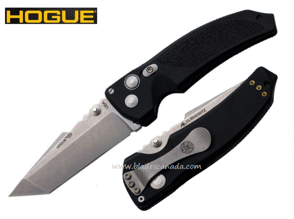 Hogue EX-03 Folding Knife, 154CM Tanto 3.5", 34360