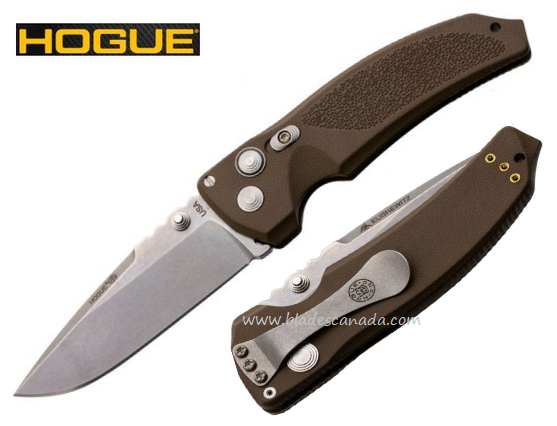 Hogue EX-03 Folding Knife, 154CM Drop Point 3.5", 34373