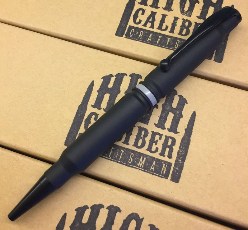 High Caliber 308 Thin Grey Line Pen - Click Image to Close