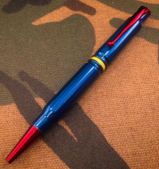 High Caliber 308 Superman Pen - Click Image to Close