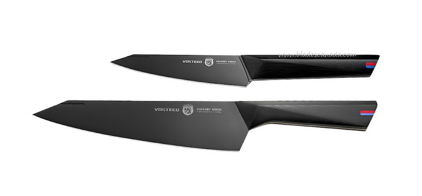 Vosteed Hackney Kitchen Knife Set, Utility and Chef Knife, HKST7C02