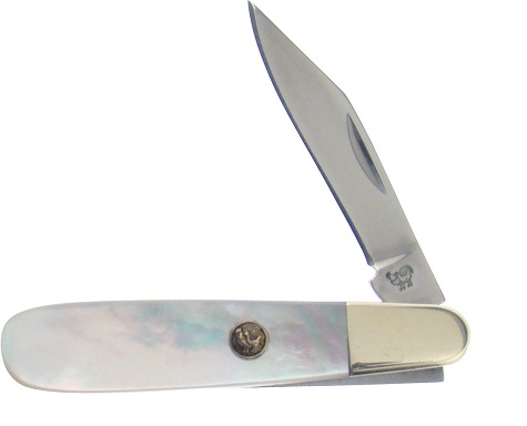 Hen & Rooster Slipjoint Folding Knife, Mother of Pearl, 241MOP