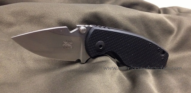 DPX HEAT/F Milspec Framelock Folding Knife, Sleipner Steel, G10 Black, HTF006