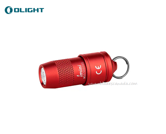 Olight Imini Tiny Instant Flashlight, Red - 10 Lumens