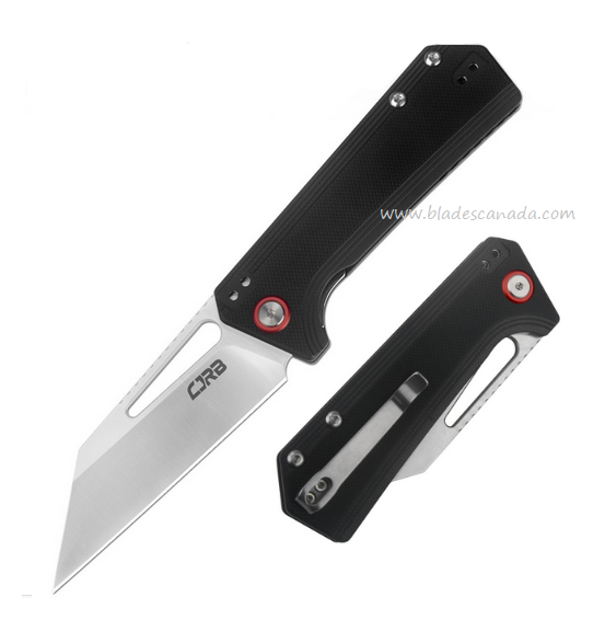 CJRB Ruffian Folding Knife, AR-RPM9 Satin, G10 Black, J1924-BK