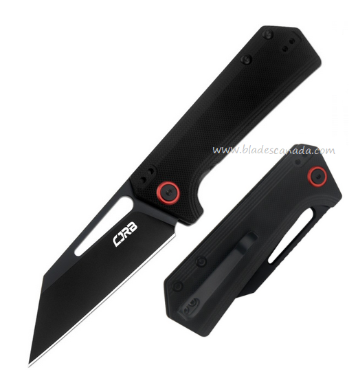 CJRB Ruffian Folding Knife, AR-RPM9 Black, G10 Black, J1924-BBK