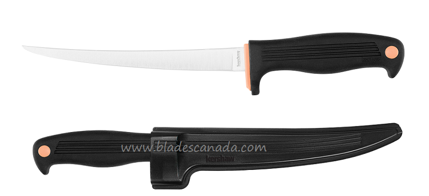 Kershaw Clearwater Fillet Knife, 7", Hard Sheath, K1257 - Click Image to Close